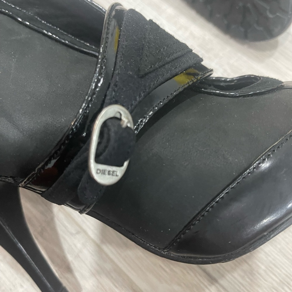 Diesel leather boots-Size 9 (40) - Picture 13 of 14